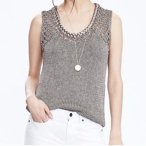 Banana Republic Womens Braided Tank Top